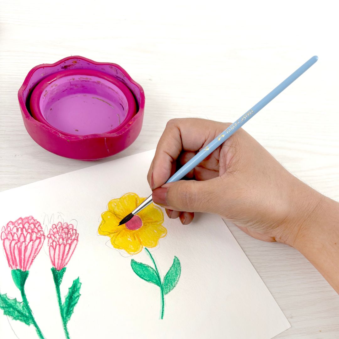 100 Watercolour Pencil Sketch Set
